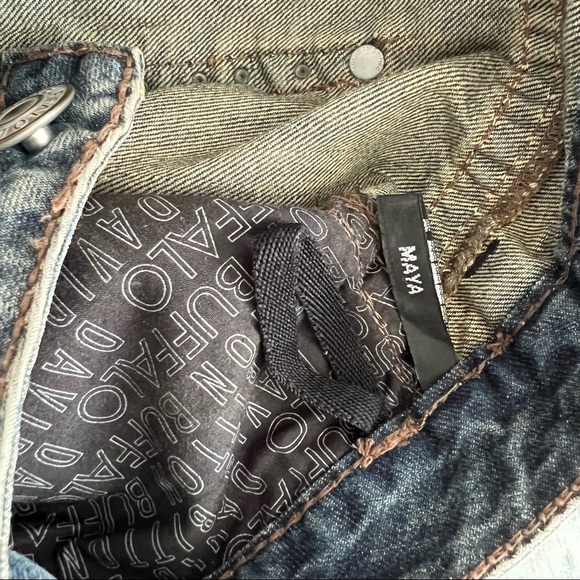 David Buffalo Maya Jean Mini Skirt - Picture 5 of 5